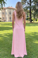Load image into Gallery viewer, Yellow Sheath Floral One Shoulder Maxi Formal Dress