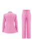 Load image into Gallery viewer, 2 Piece Fuchsia Double Breasted Women Prom Suits
