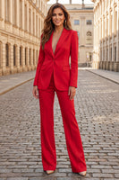 Load image into Gallery viewer, Sky Blue Single Breasted 2 Piece Peak Lapel Business Suits