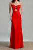 Load image into Gallery viewer, Pink Satin Sheath Sweetheart Cut Out Maxi Formal Dress