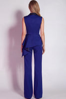 Load image into Gallery viewer, 2 Piece Grey Notched Lapel Business Suits with Sash
