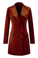 Load image into Gallery viewer, Champagne Peak Lapel Single Breasted Prom Blazer