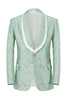 Load image into Gallery viewer, Light Pink Shawl Lapel Jacquard Men&#39;s Prom Suits