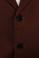 Load image into Gallery viewer, Brown 2 Piece Notched Lapel Men&#39;s Suits