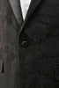 Load image into Gallery viewer, Black Jacquard Peak Lapel 3 Piece Men&#39;s Prom Suits