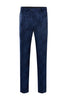 Load image into Gallery viewer, Peak Lapel Dark Blue Jacquard Men&#39;s Prom Suits