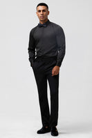 Load image into Gallery viewer, Royal Blue Slim Fit Peak Lapel Jacquard Men&#39;s Prom Suits