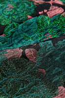 Load image into Gallery viewer, Green Shawl Lapel Jacquard Men&#39;s Prom Blazer