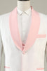 Load image into Gallery viewer, Light Pink Shawl Lapel 3 Piece Men&#39;s Prom Suits