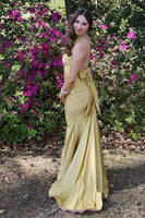 Load image into Gallery viewer, Mermaid Halter Green Long Prom Dress