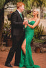 Load image into Gallery viewer, Mermaid Sweetheart Fuchsia Corset Prom Dress with Appliques