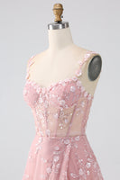 Load image into Gallery viewer, A-Line Blush Corset Prom Dress