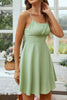 Load image into Gallery viewer, White Spaghetti Straps Mini Graduation Dress