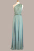 Load image into Gallery viewer, Agave Convertible Wear Long Bridesmaid Dress