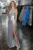 Load image into Gallery viewer, Mermaid Beaded Royal Blue Corset Prom Dress