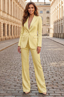 Load image into Gallery viewer, Sky Blue Single Breasted 2 Piece Peak Lapel Business Suits