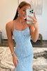 Load image into Gallery viewer, Pink Mermaid Long Prom Dress with Appliques