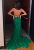 Load image into Gallery viewer, Pink Mermaid Long Prom Dress with Appliques