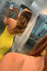 Load image into Gallery viewer, Yellow Beaded Mermaid Prom Dress