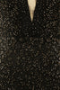 Load image into Gallery viewer, Elegant Glitter Rhinestone Black Lace Long Prom Dress