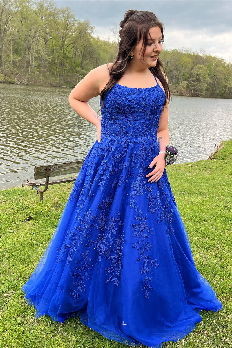 Load image into Gallery viewer, Princess Yellow Spaghetti Straps Prom Dress