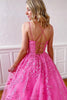 Load image into Gallery viewer, Princess Champagne Spaghetti Straps Prom Dress