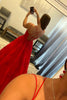 Load image into Gallery viewer, Princess Yellow Spaghetti Straps Prom Dress