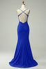 Load image into Gallery viewer, Sparkly Dark Green Beaded Long Prom Dress with Appliques