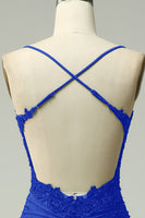 Load image into Gallery viewer, Sparkly Dark Green Beaded Long Prom Dress with Appliques