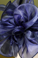 Load image into Gallery viewer, 1920s Blue Organza Beaded Headband