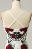 Load image into Gallery viewer, Mermaid Ivory Flower Printed Long Prom Dress