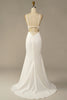 Load image into Gallery viewer, White Mermaid Long Wedding Dress