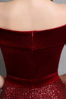 Load image into Gallery viewer, Gold Mermaid Sequin Long Prom Dress