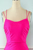 Load image into Gallery viewer, Rose Pink Lace Up Tight Party Dress
