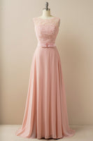 Load image into Gallery viewer, Applique Long Prom Dress