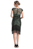 Load image into Gallery viewer, Pink Sequin Gatsby 1920s Flapper Dress
