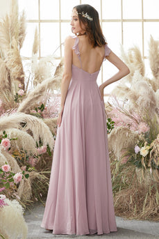 dusty rose bridesmaid dresses uk Dusty Rose Bridesmaid Dresses Glamlora