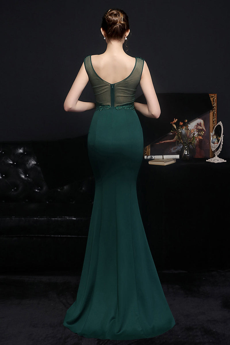 Load image into Gallery viewer, Blush Mermaid Prom Dress