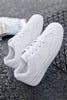 Load image into Gallery viewer, White Lace-Up Casual Shoes For Men