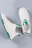 Load image into Gallery viewer, White Leather Fashion Slip-on Sports Shoes