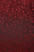 Load image into Gallery viewer, Red Jacquard 2 Piece Men&#39;s Prom Suits