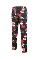 Load image into Gallery viewer, Black Printed 3 Piece Christmas Men&#39;s Suits