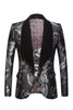 Load image into Gallery viewer, Grey Jacquard One-Piece Men&#39;s Suit