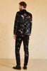 Load image into Gallery viewer, Notched Lapel Double Breasted Black Men&#39;s Wedding Suits