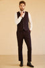 Load image into Gallery viewer, Notched Lapel Single Button Blazer for Men Wedding