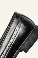 Load image into Gallery viewer, Men&#39;s Shallow Black Tassel Shoes