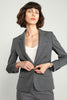 Load image into Gallery viewer, Grey Single Breasted Women Party Blazer