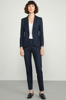 Load image into Gallery viewer, Grey Single Breasted Women Party Blazer