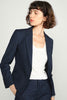 Load image into Gallery viewer, Grey Single Breasted Women Party Blazer