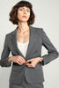 Load image into Gallery viewer, Black Notched Lapel Single Breasted Women Party Blazer